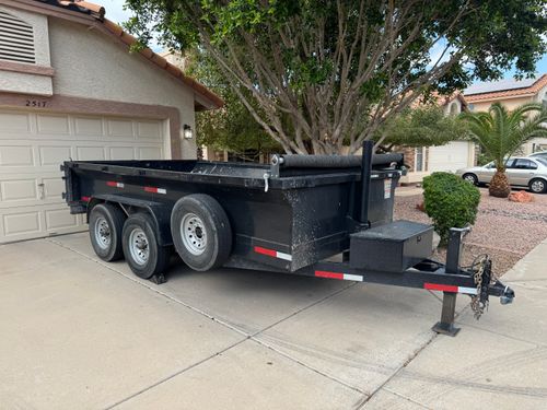 Dump Trailer Drop off you load for Rocking S Hauling in Phoenix, AZ