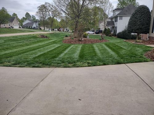 Mowing for Kerr’s Lawn Care in Salisbury, NC