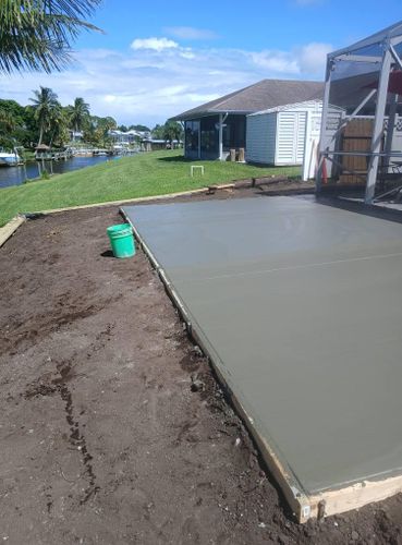 Foundation for Harris Sons Construction in Port Saint Lucie, FL