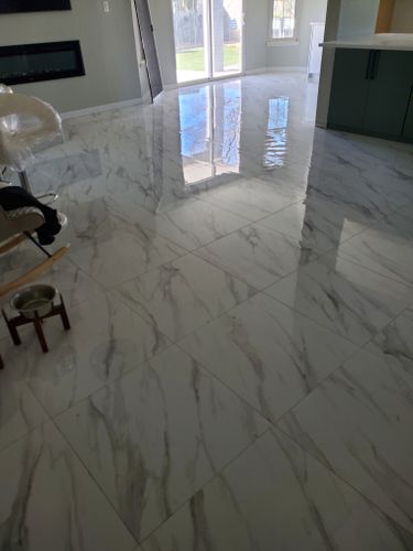 Tiling for Ck&PRO Construction Inc. in El Paso, TX