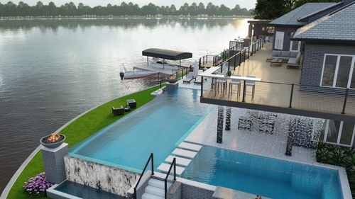 Pool Design & Installation for P.J.E. Lawn Care & Landscaping in Indianapolis, IN