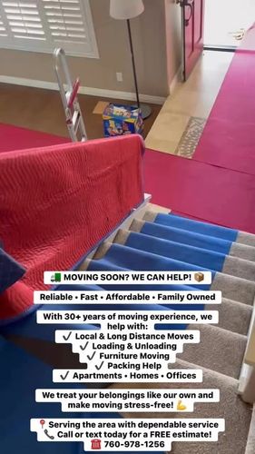  for Hugo’s Affordable Moving Labor in San Diego, CA