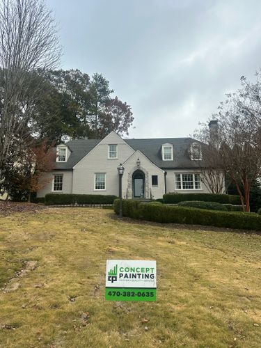 Exterior Painting for Concept Painting LLC in Cumming, GA