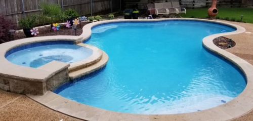 Pool plaster for LC Construction and Remodeling in Naperville, IL
