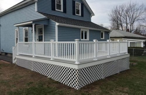 Deck Construction for LMA Home Improvement in Ashby, MA