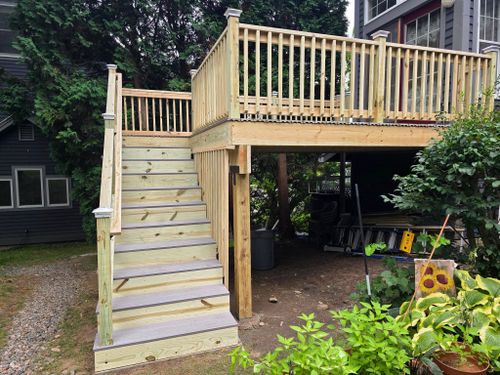 Deck & Patio Installation for Syriac General Contracting in Three Rivers, MA