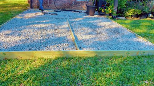 Hardscape Installation for Green Space Service LLC in Tyler, TX