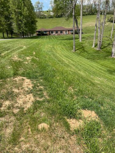 Landscape Design & Install for Simmons Brothers Investments in Pounding Mill, VA