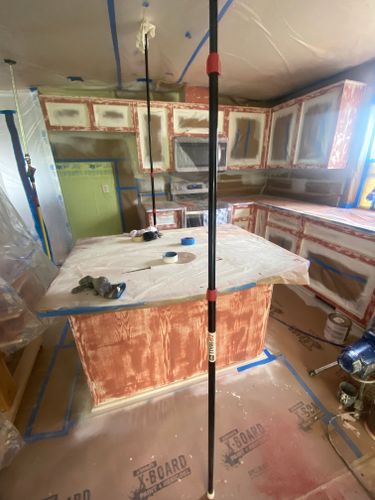 Kitchen and Cabinet Refinishing for AFP Painting LLC in Castle Rock, WA