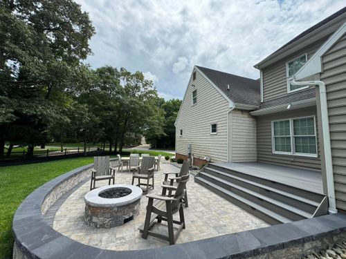Patio Design & Construction for Broker Post Ground Crew in Sussex County, DE