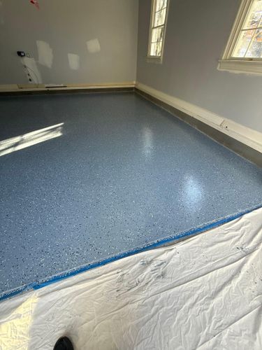 Epoxy Garage Flooring for Pro-Splatter in Wilmington, NC