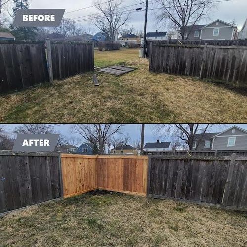 Fence Cleaning and Staining for Fence Medic in Arlington Heights, IL