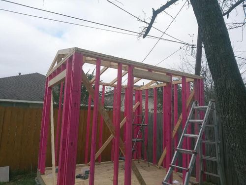 Framing  for Better All Construction in Bryan, TX