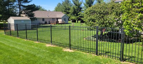 Fence Installation for Friedrich Fence in Sterling, IL