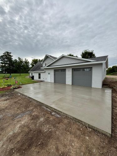  for Johnson Concrete in New London, MN