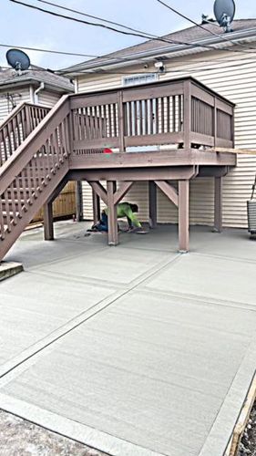 Patio Design & Installation for Luna Dynasty Concrete in Chicago, IL