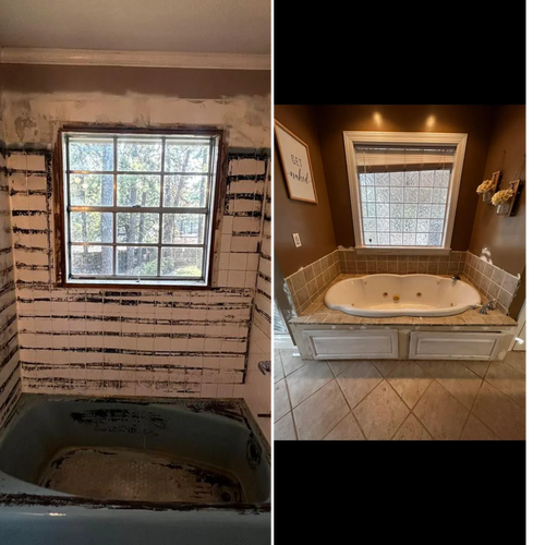 Bathroom Renovation for Simmons Construction in Starkville, MS