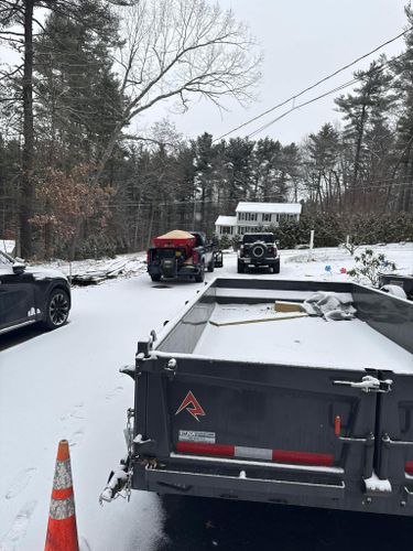 Residential Snow Plowing for LCP Property Management  in Windham, NH
