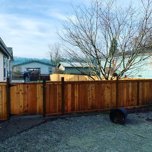 Fencing for SAW Enterprises  in Arlington, WA