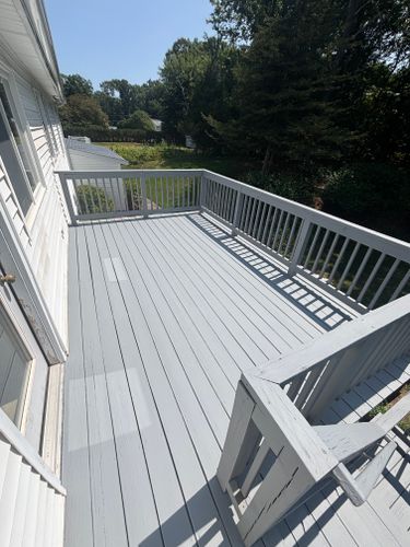 Deck Staining and Refinishing for Unlimited Softwash in Bellingham, MA