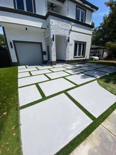 Patio Design & Installation for Beautiful and Affordable Stamped Concrete by Castilla Concrete Finish Design Corp in Sunrise, FL