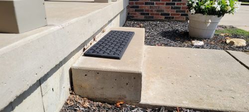 Concrete Paving for Friedrich Fence in Sterling, IL