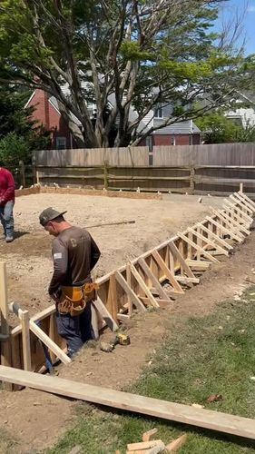 Driveway Construction for DiMaggio & Son's Masonry in Aston, PA
