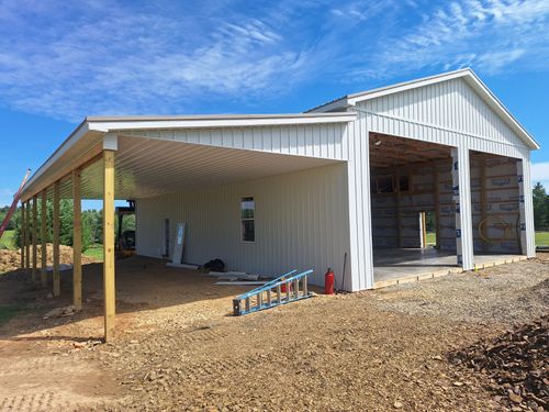 Pole Barn Construction for Minich Contracting LLC in Marion Center, PA