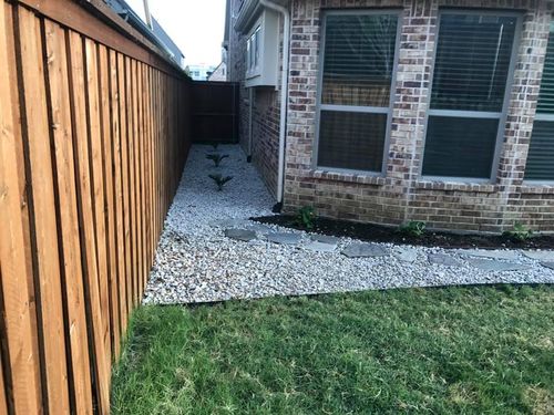 Fall Clean Up for Tree Valley Landscaping in Dallas, TX
