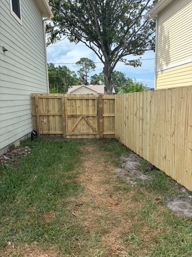 Fence Installation for K & A Landscaping, Inc. in Jacksonville, FL