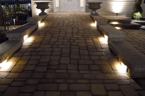 Outdoor Lighting for DG Stone & Landscaping Designs in DuPage County, Illinois