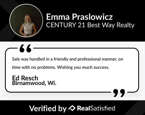  for Emma Praslowicz Century 21 Best Way Realty in Tomahawk, WI