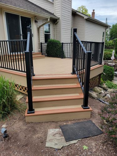 Composite Decks for Indiana Deck And Fence LLC in Indianapolis, IN