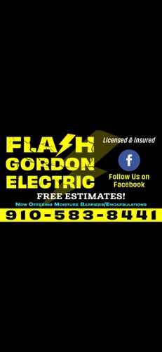  for Flash Gordon Electric LLC in Hope Mills, NC