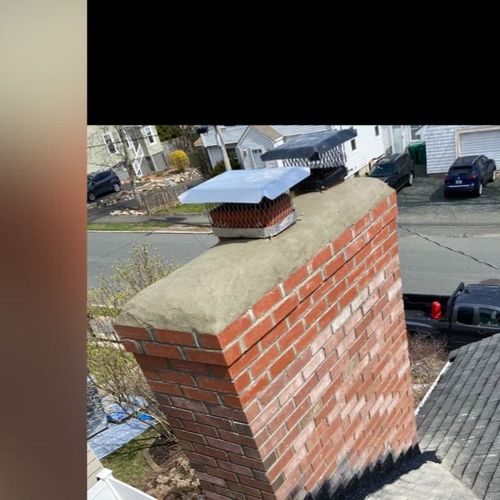 Chimney Rebuild for Boston Elite Roofing & Masonry in Somerville,  MA