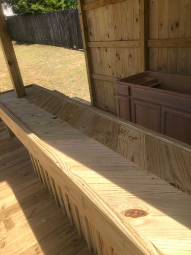Carpentry for JPH Builders Inc. in Milton, FL