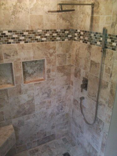 Ceramic Tile Installation for DLN Home Remodeling in Peru, IL