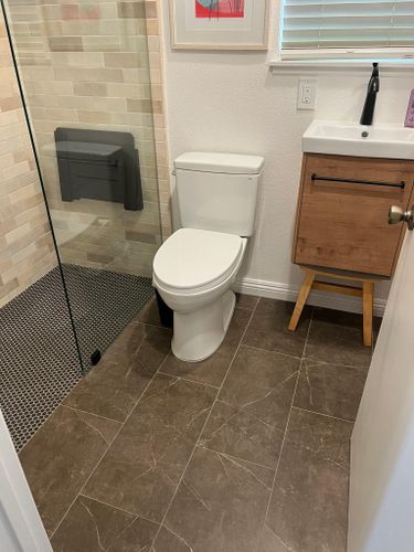Bathroom Renovation for Dave Walter Flooring in Santa Clarita, CA