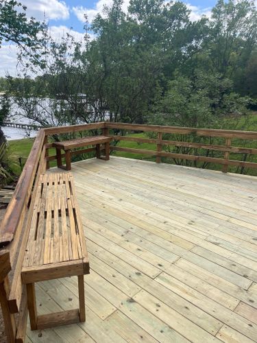 Decks & Handicap Ramps for BAKER Carpentry in Joshua, TX