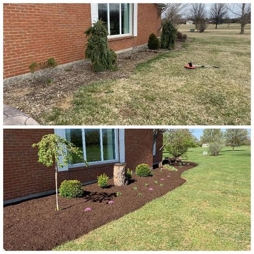 Planting for Higgins landscaping LLC in West Jefferson, OH