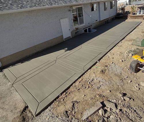 Patio Design & Installation for CTE Concrete in Kaysville, UT