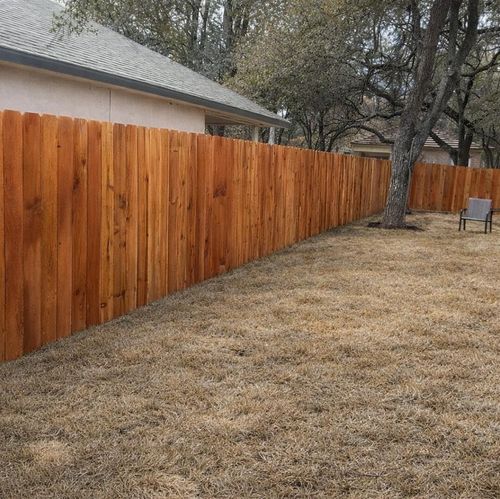 Fencing for J and R Co. in San Antonio,  TX
