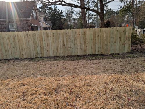 Wood Privacy for 4 In The Fire Fencing LLC in Darlington, SC