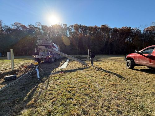 Full Depth Custom Carved Concrete for Whitfield Concrete Construction in Solsberry, IN