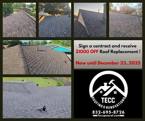 All Photos for TECC Roofing & Renovations in Harris County, TX