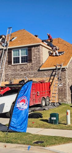 Installs for Major League Roofing in Frisco, TX