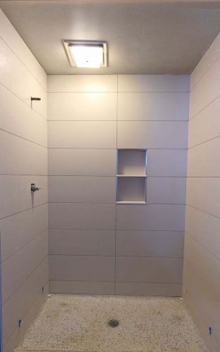 Custom Showers for Down Home Contracting in Beaver County, PA