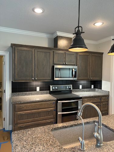 Kitchen Renovation for JD Custom in Bowie,  TX