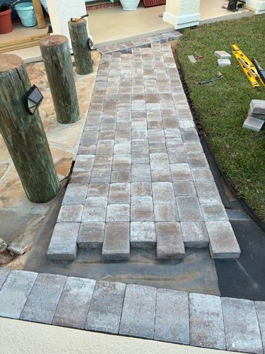 Paver Installation/Sealing for Ferrell’s Professional Painting & Home Services LLC in Panama City Beach, FL