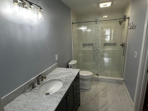 Bathroom Renovation for Albatross Construction in Wilmington, NC